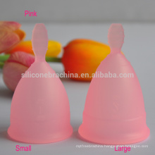 factory direct supply pink color medical menstrual cup for women